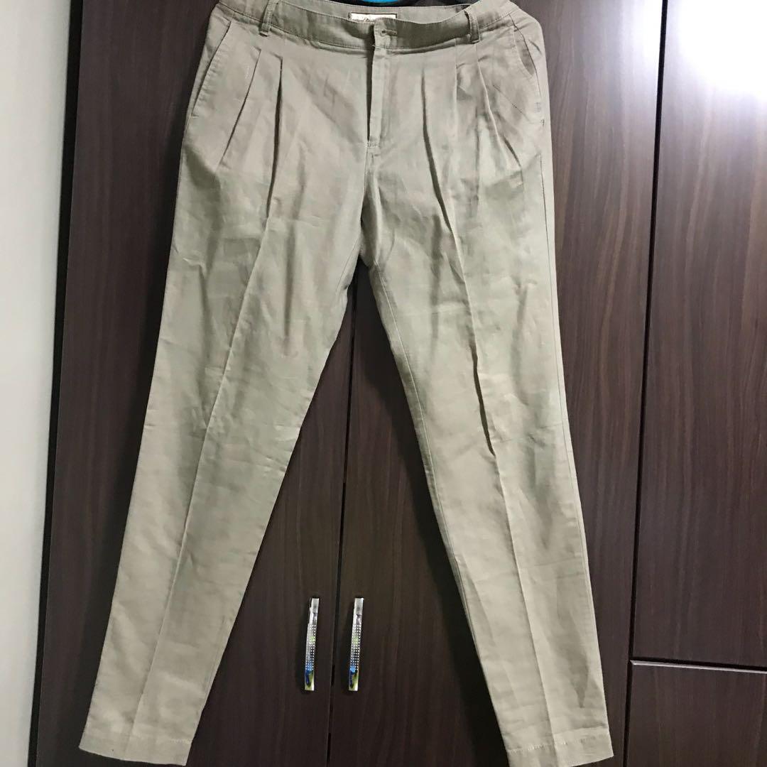 Mango Casual Linen Pants for women 