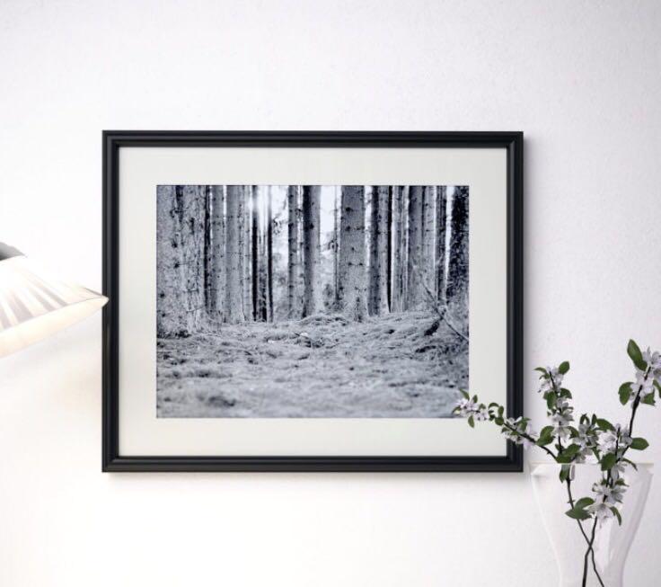 Marietorp Frame Black 50 70cm Ikea Furniture Home Living Home Decor Frames Pictures On Carousell