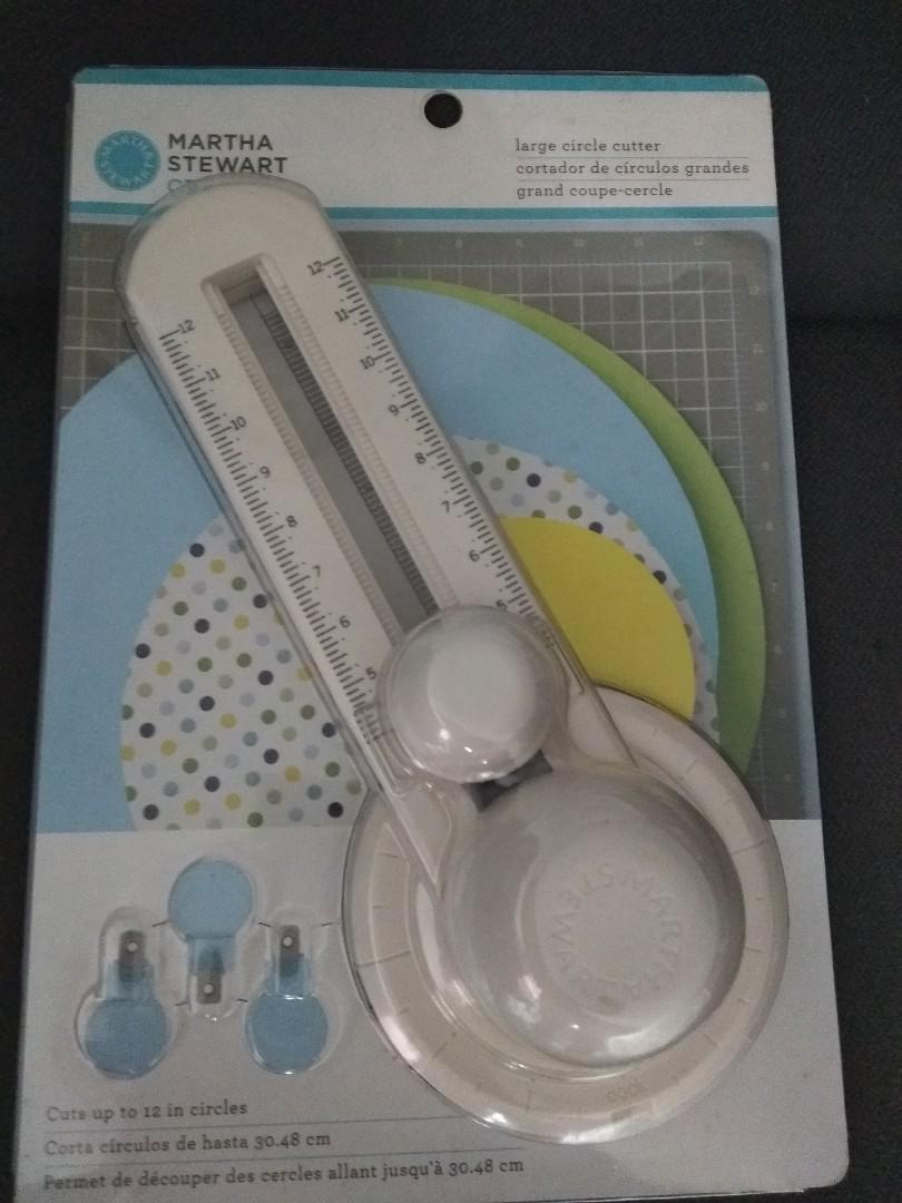Martha Stewart Large Circle Cutter Design Craft Craft Supplies Tools On Carousell This is the easiest way to cut a perfect circle for all your. carousell