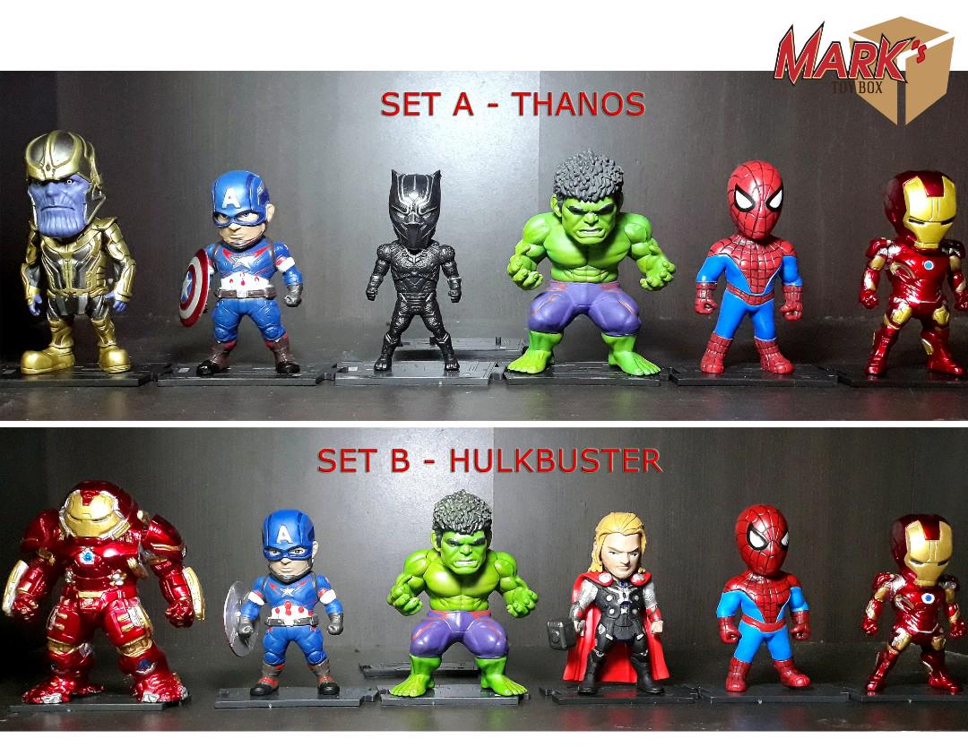 Marvel S Avengers Infinity War 6 Piece Sets Toy Figures Collection Toys Games Toys On Carousell