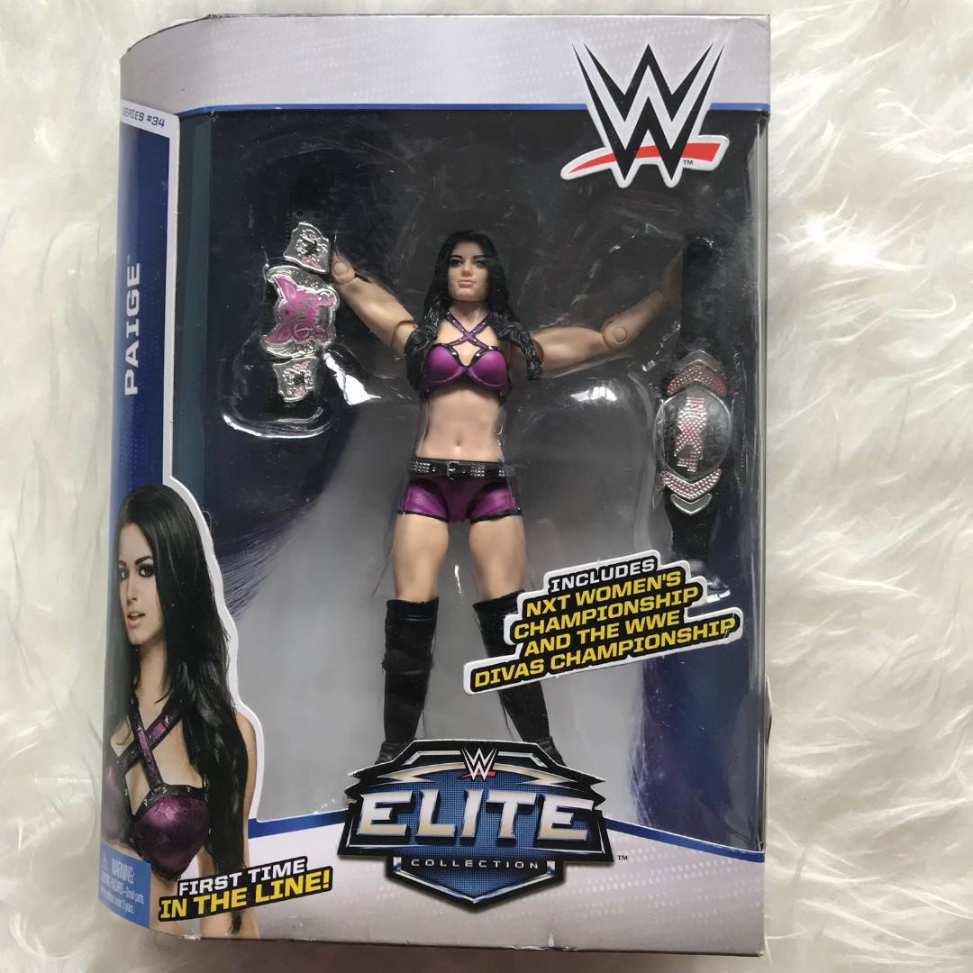 wwe elite paige