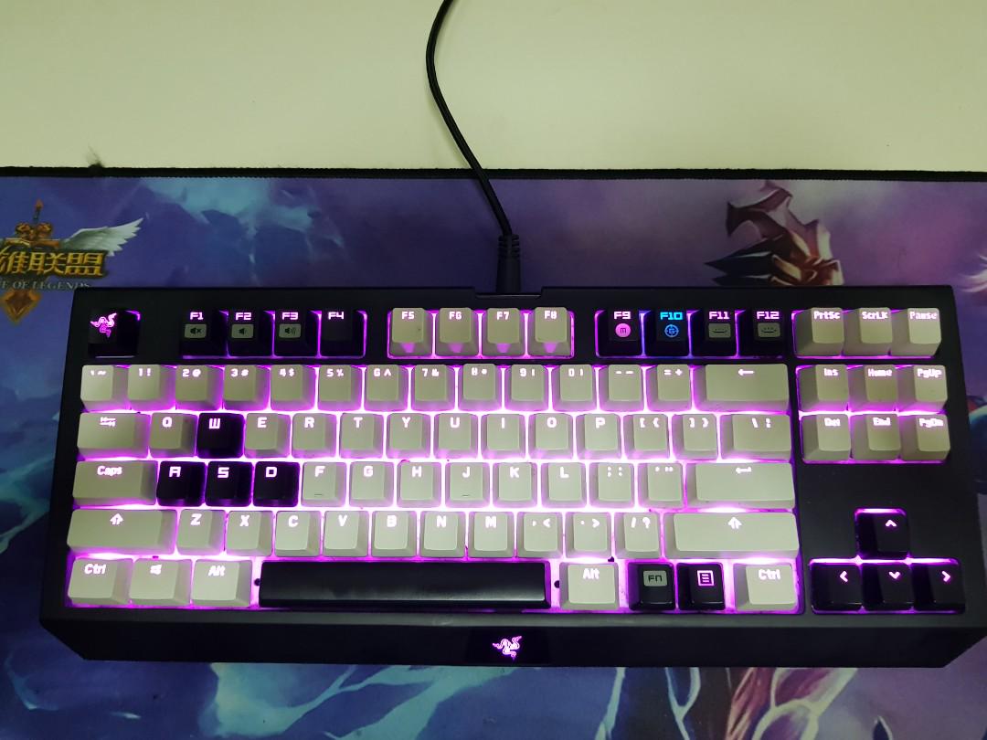 Razer Blackwidow Chroma Te Electronics Computer Parts Accessories On Carousell