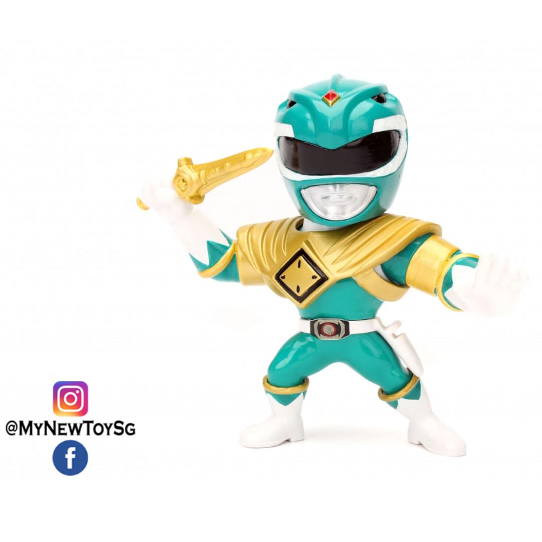Mighty Morphin Power Rangers Green Ranger Metal Die Cast, Hobbies ...