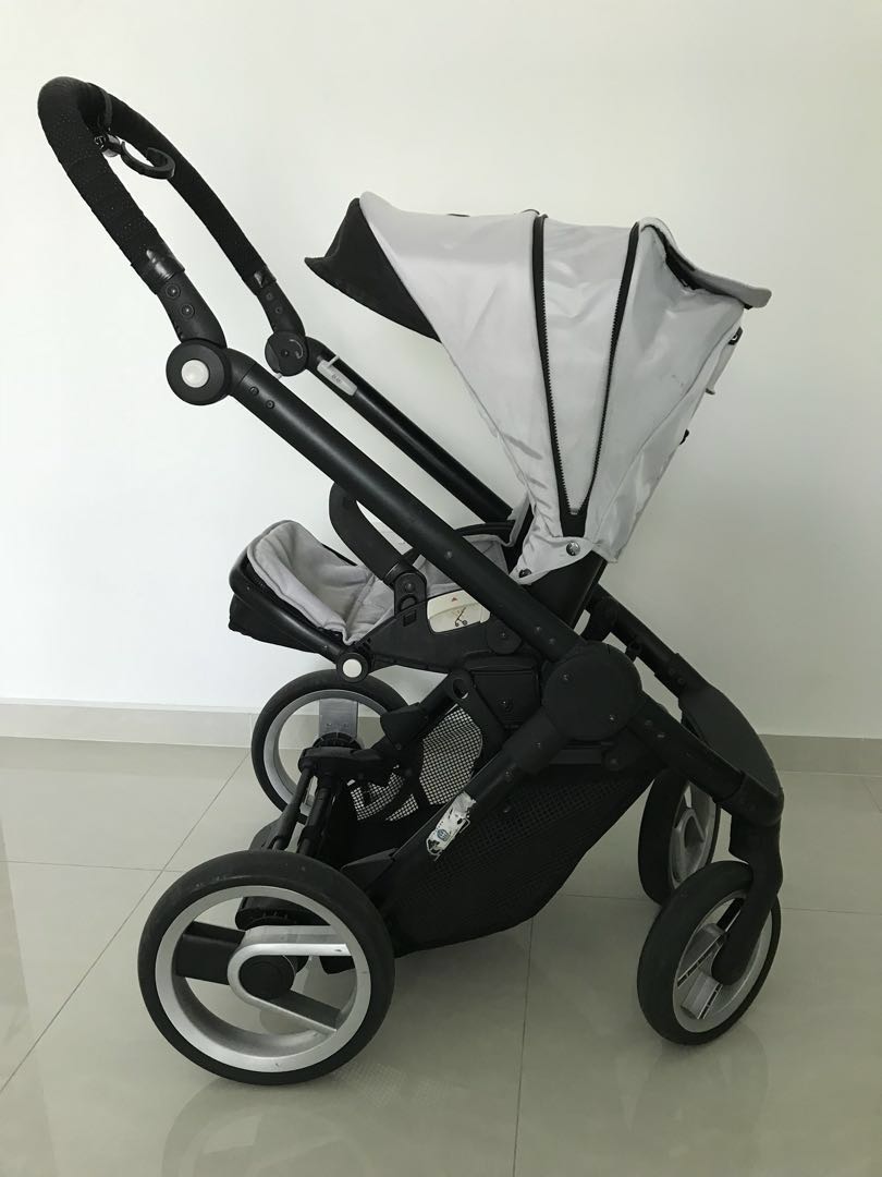 mutsy double stroller