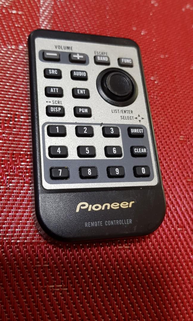 Pioneer remote control, Car Accessories, Accessories on Carousell