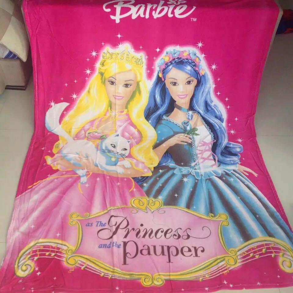 barbie blanket