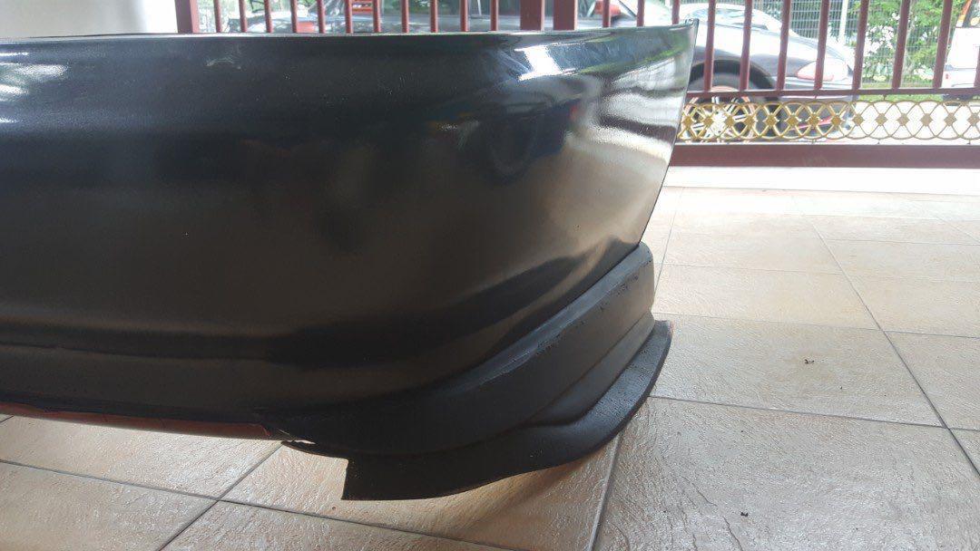 Proton Wira Sedan Original Rear Bumper with Evo 3 Skirt, Auto