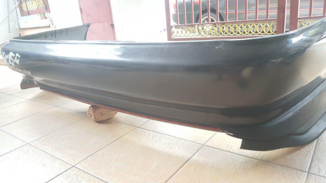 Proton Wira Sedan Original Rear Bumper with Evo 3 Skirt, Auto