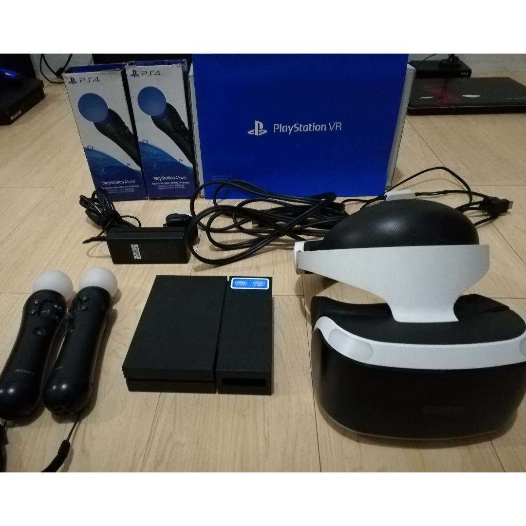 ps4 vr complete set