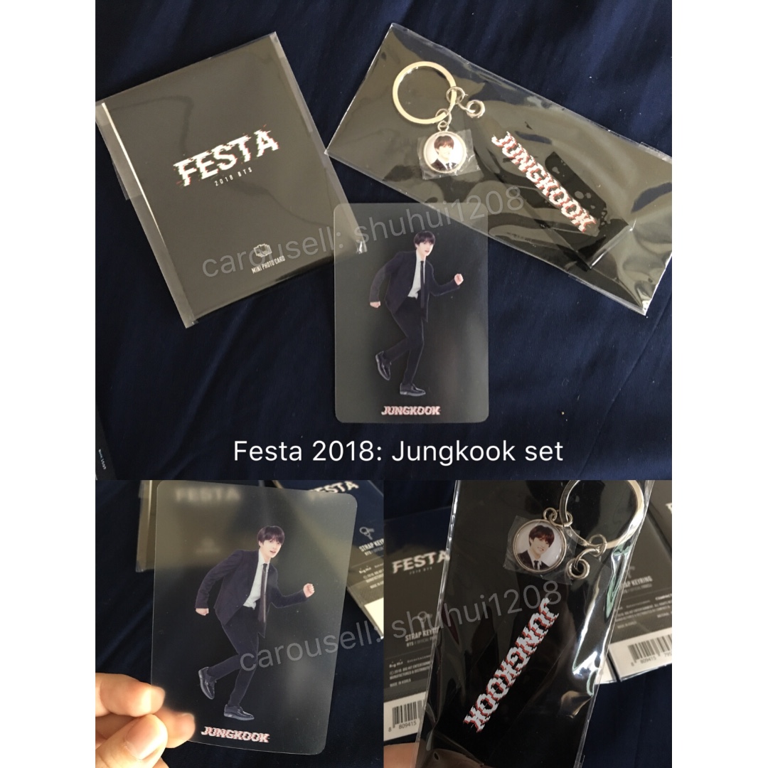 Ready Stock Bts Festa 18 Official Prom Party Merchandise K Wave On Carousell