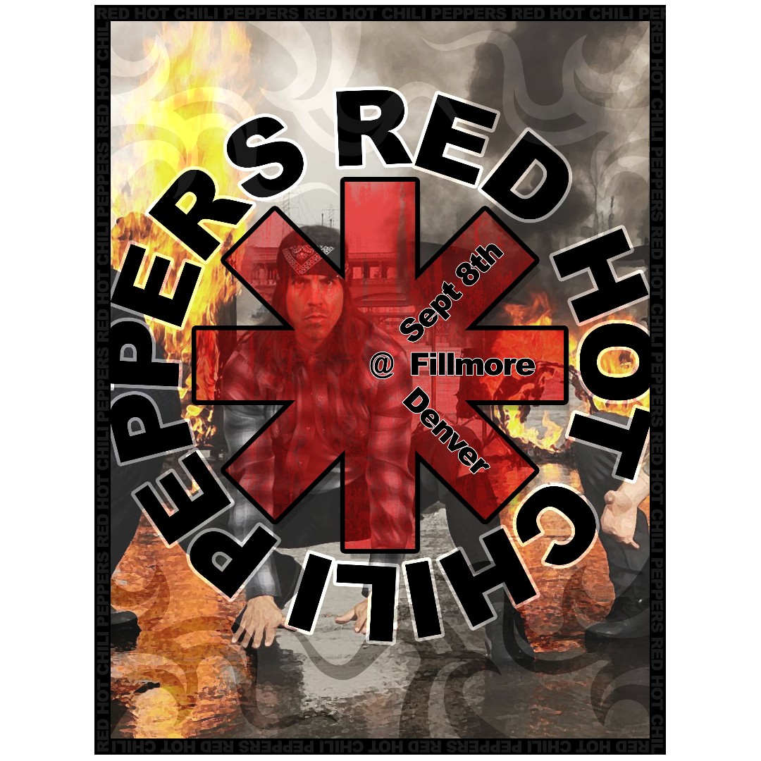 Red Hot Chili Peppers Posters Design Craft Art Prints On Carousell