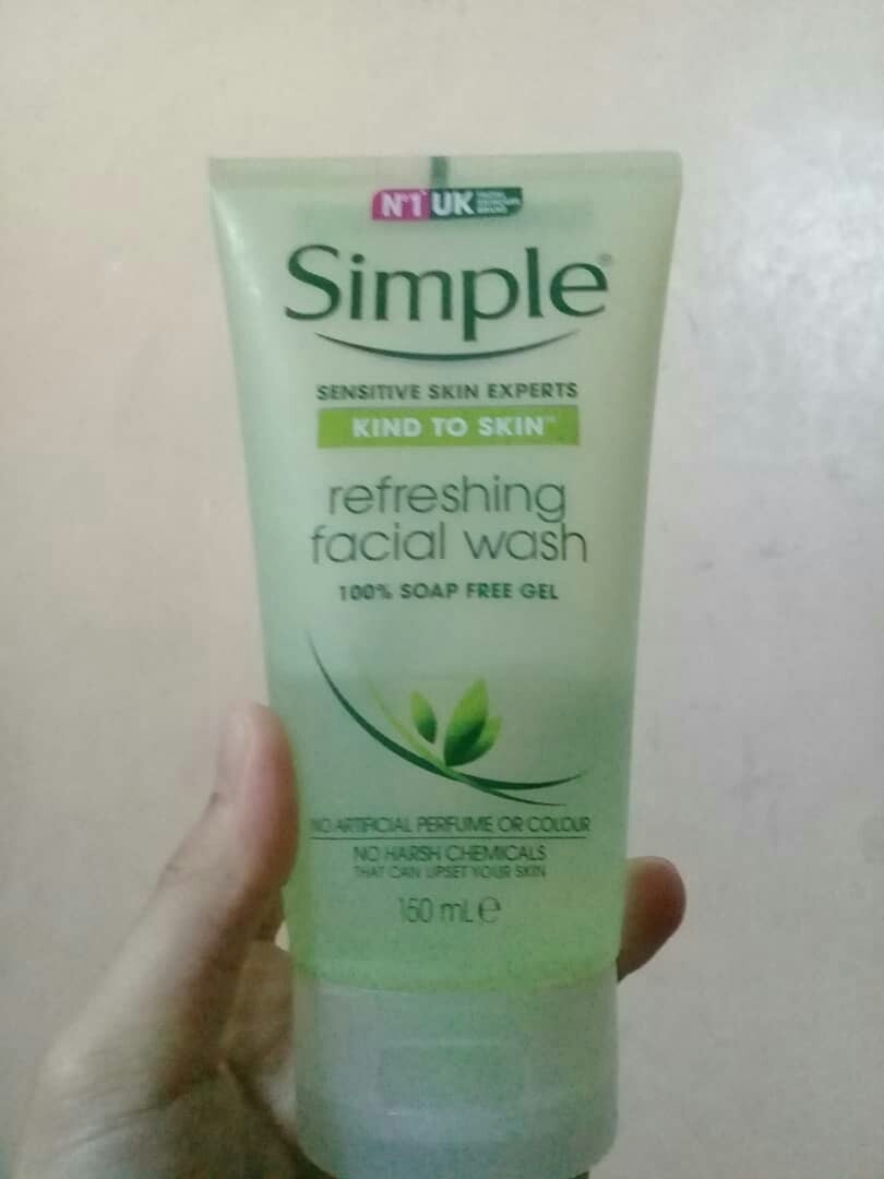 Simple gel cleanser sales