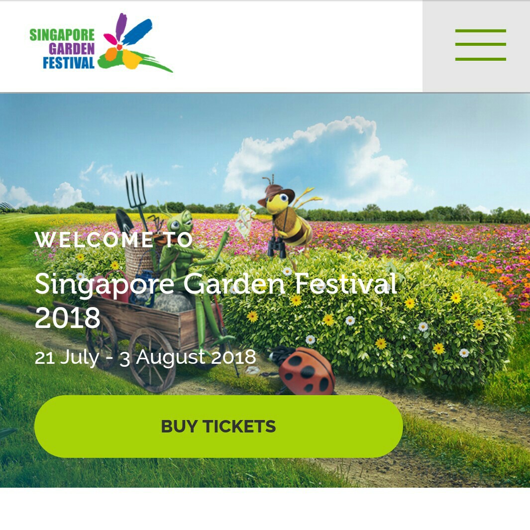 singapore garden festival + flower dome