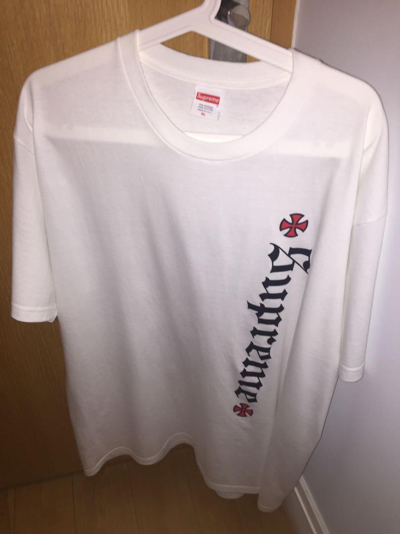 supreme old english tee