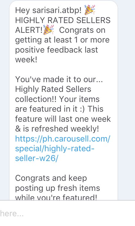 Thank you Carousell PH! (Category: Community) located in San Jose del Monte. Submitted by arden0615 (Listing ID 177538023, Image 1). Description: Will post new items next week! 💗.