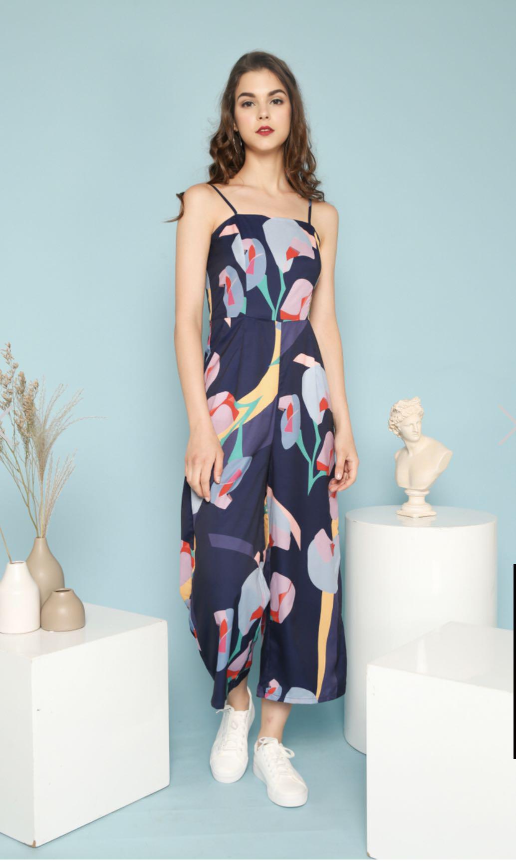 abstract jumpsuit