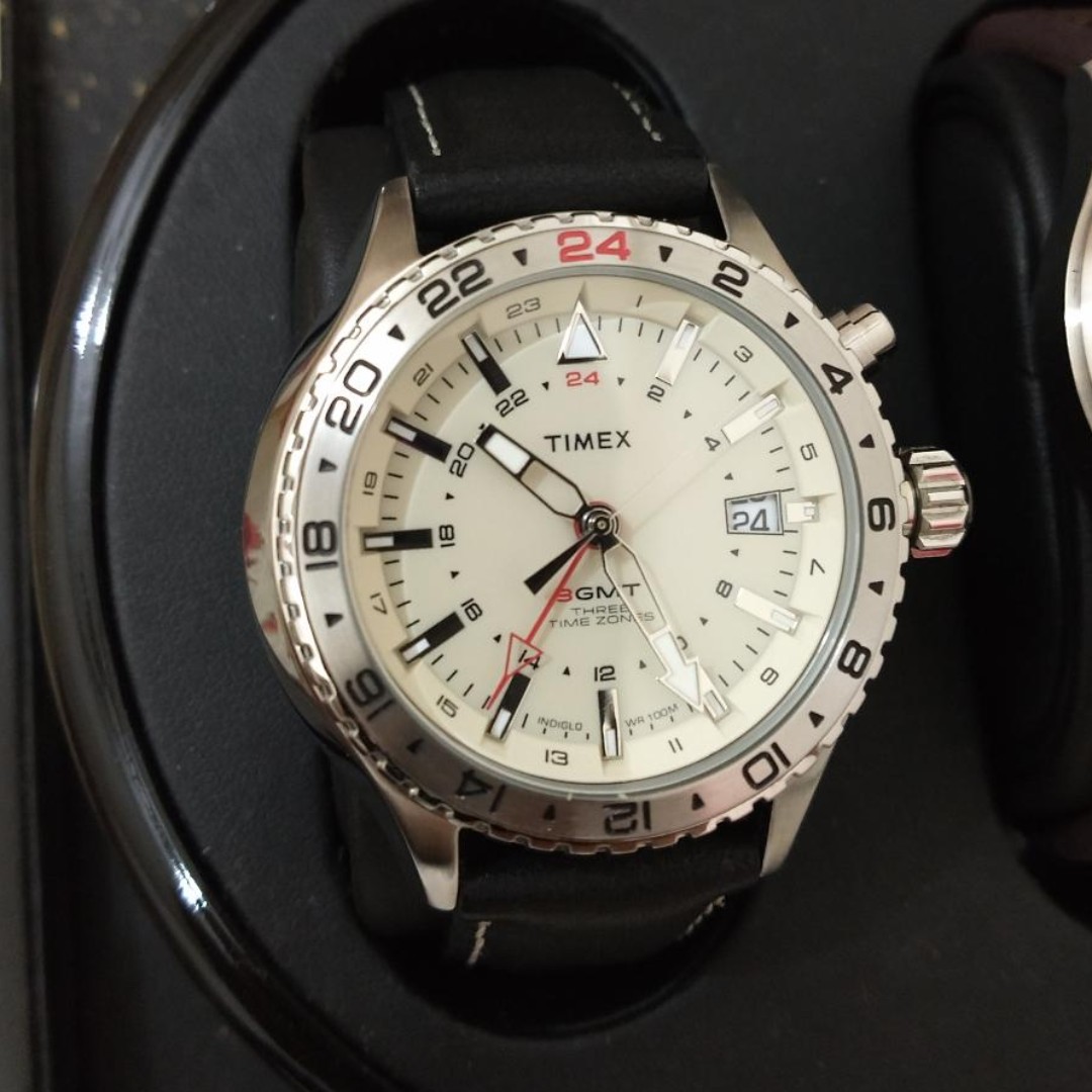 Timex 3gmt sales