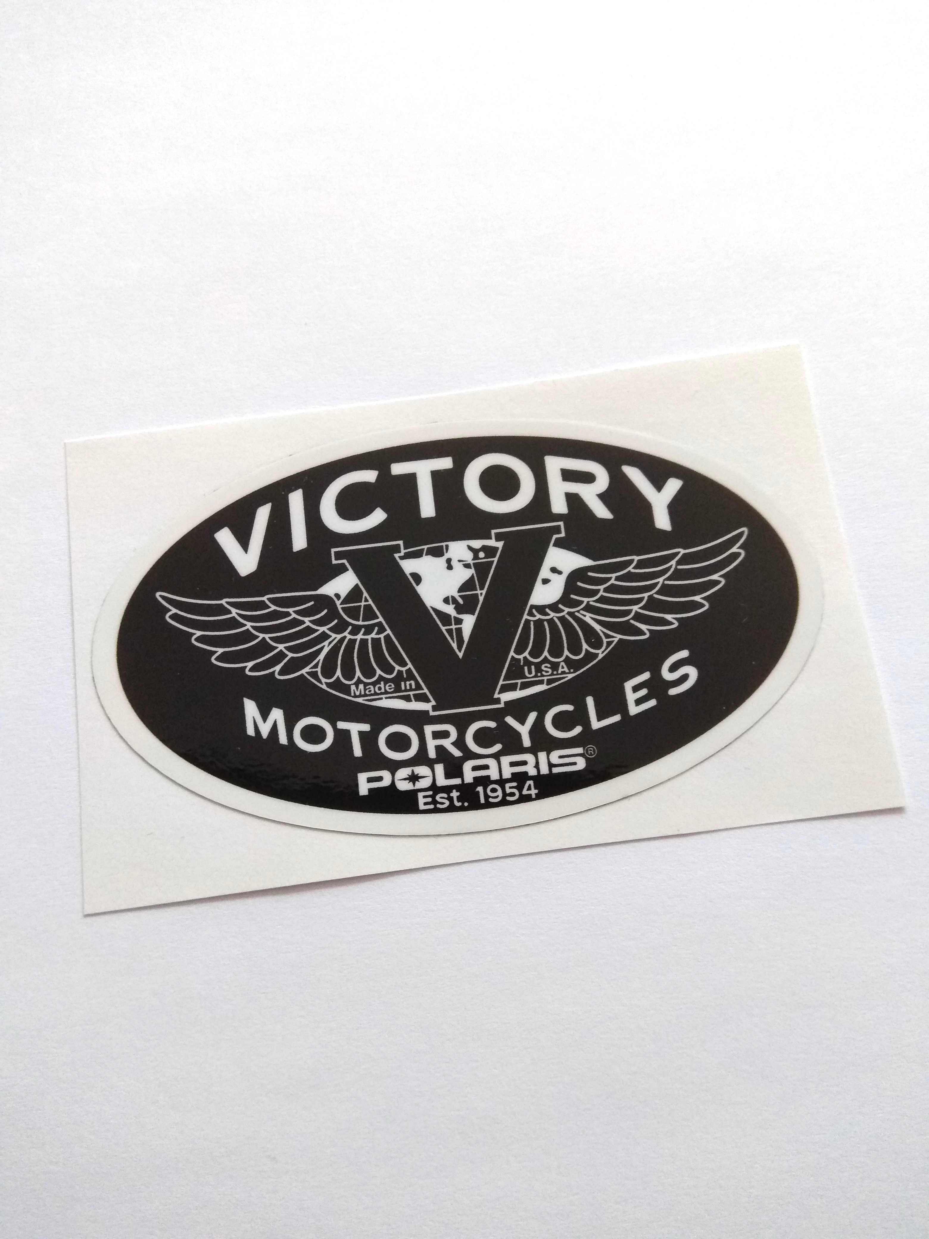 Victory Motorcycles Motorbike Decal Sticker 10cm x 5.8cm, Motorcycles