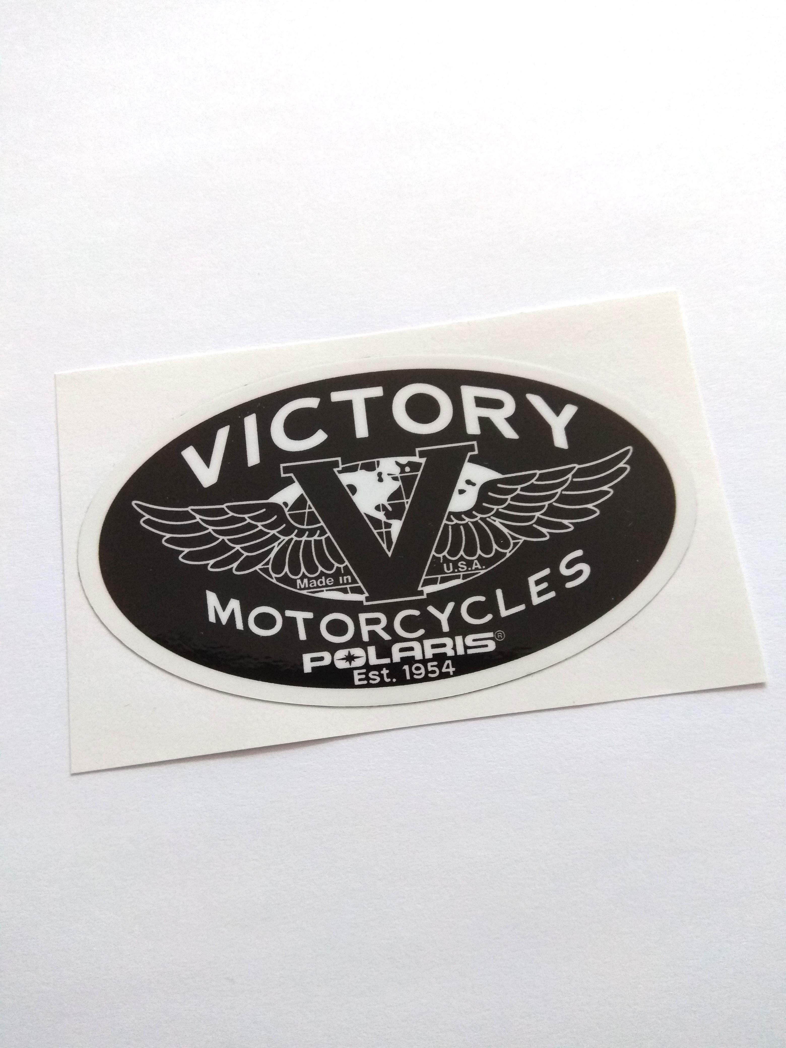 Victory Motorcycles Motorbike Decal Sticker 10cm x 5.8cm, Motorcycles