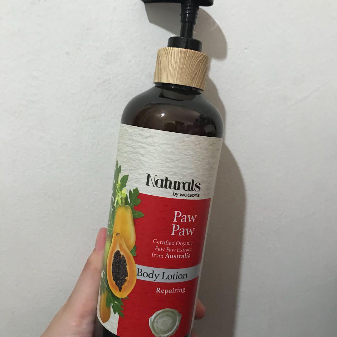 paw paw body lotion