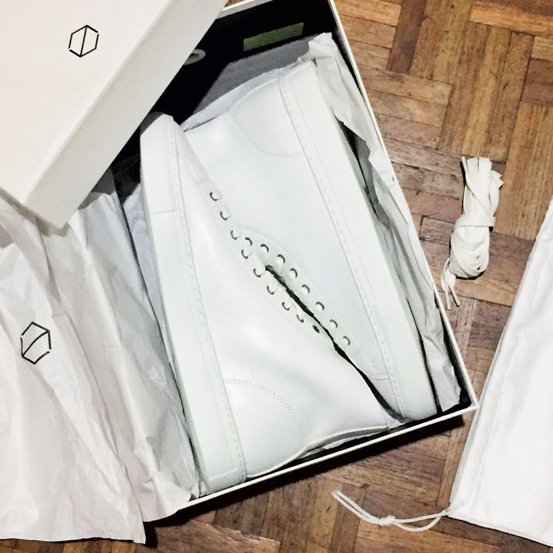 White Hightop Highcut shoes House of Future