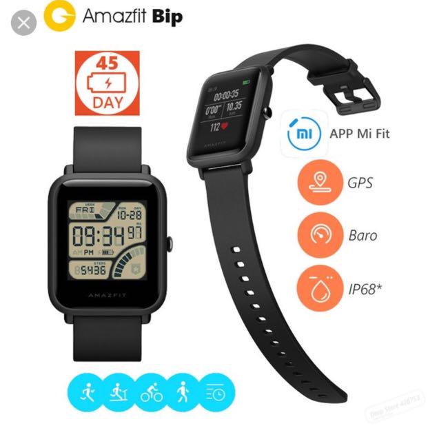 Xiaomi Amazfit Bip Smart Watch Men s Fashion Watches