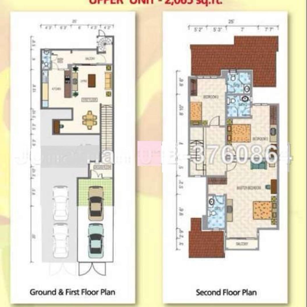 1.5sty Luxury setting TownHouse ParkVille Garden Sunway Damansara