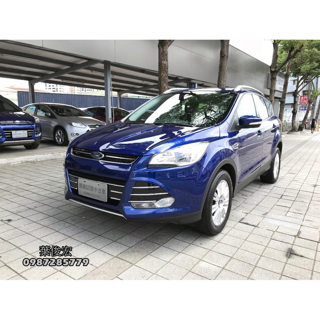 福特原廠認證中古車16年ford Kuga 1 5汽油渦輪suv 原廠認證 汽車 汽車出售在旋轉拍賣