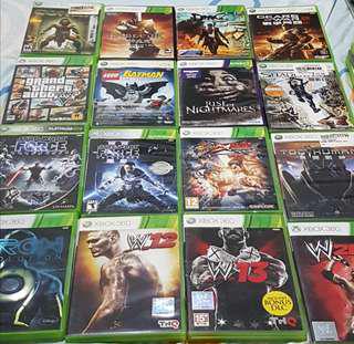 Xbox 360 Games (See below for List)