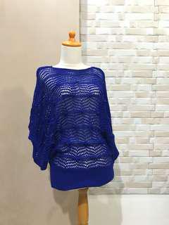 Blue Knit top