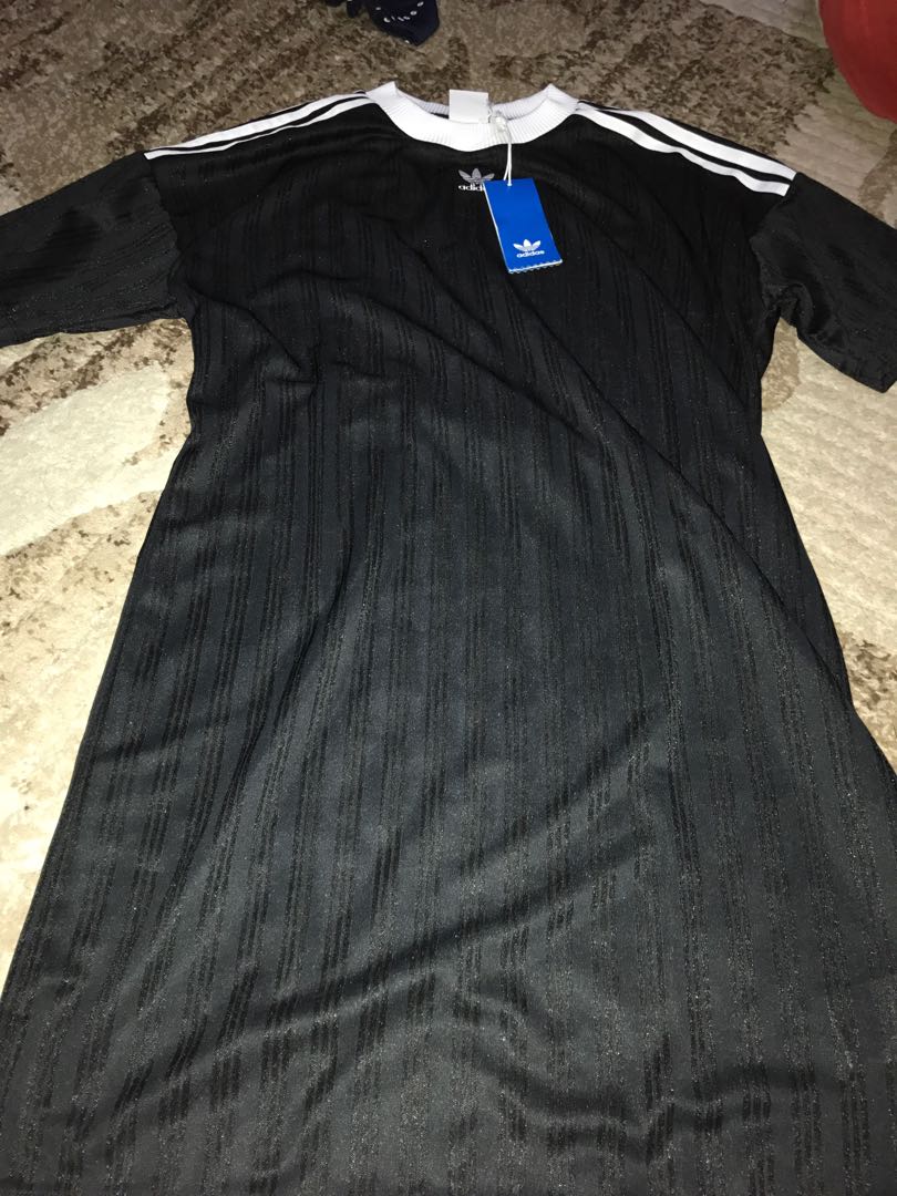 adidas striped dress