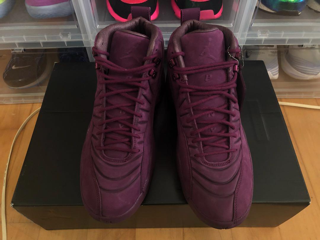 Air Jordan 12 PSNY Bordeaux US10.5