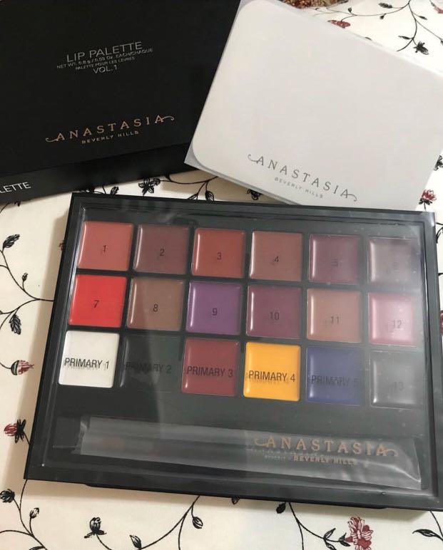 Anastasia lip palette, Beauty & Personal Care, Face, Makeup on Carousell