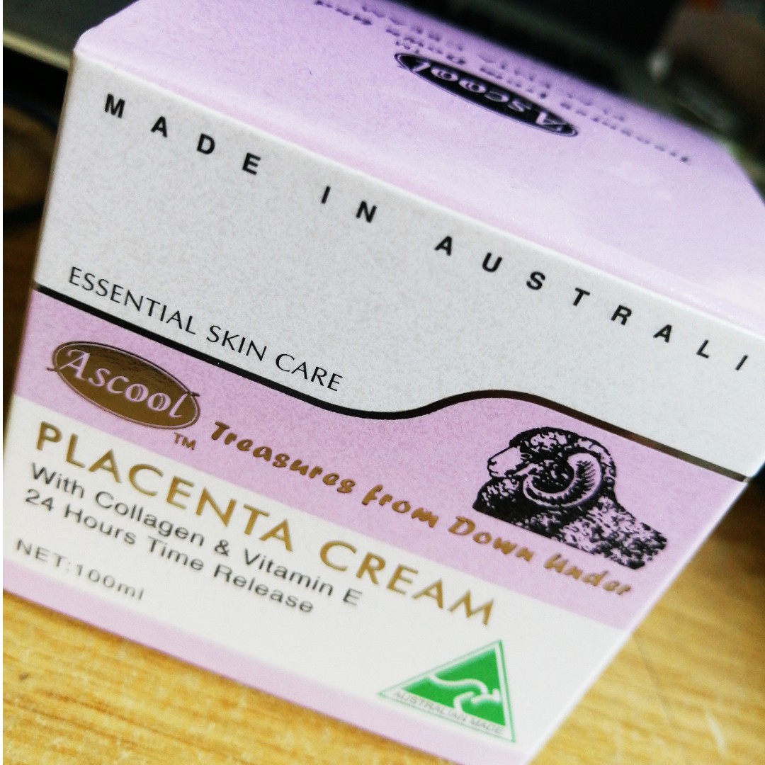 placenta cream collagen & vitamin e