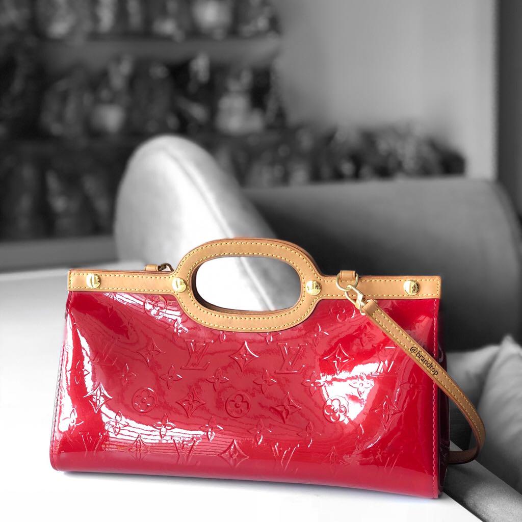 LOUIS VUITTON Vernis Roxbury Drive Two-Way Bag in Red 2010