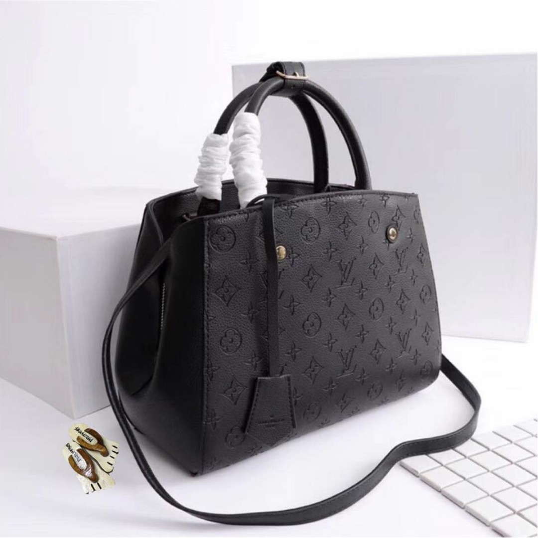 louis vuitton sling bag black