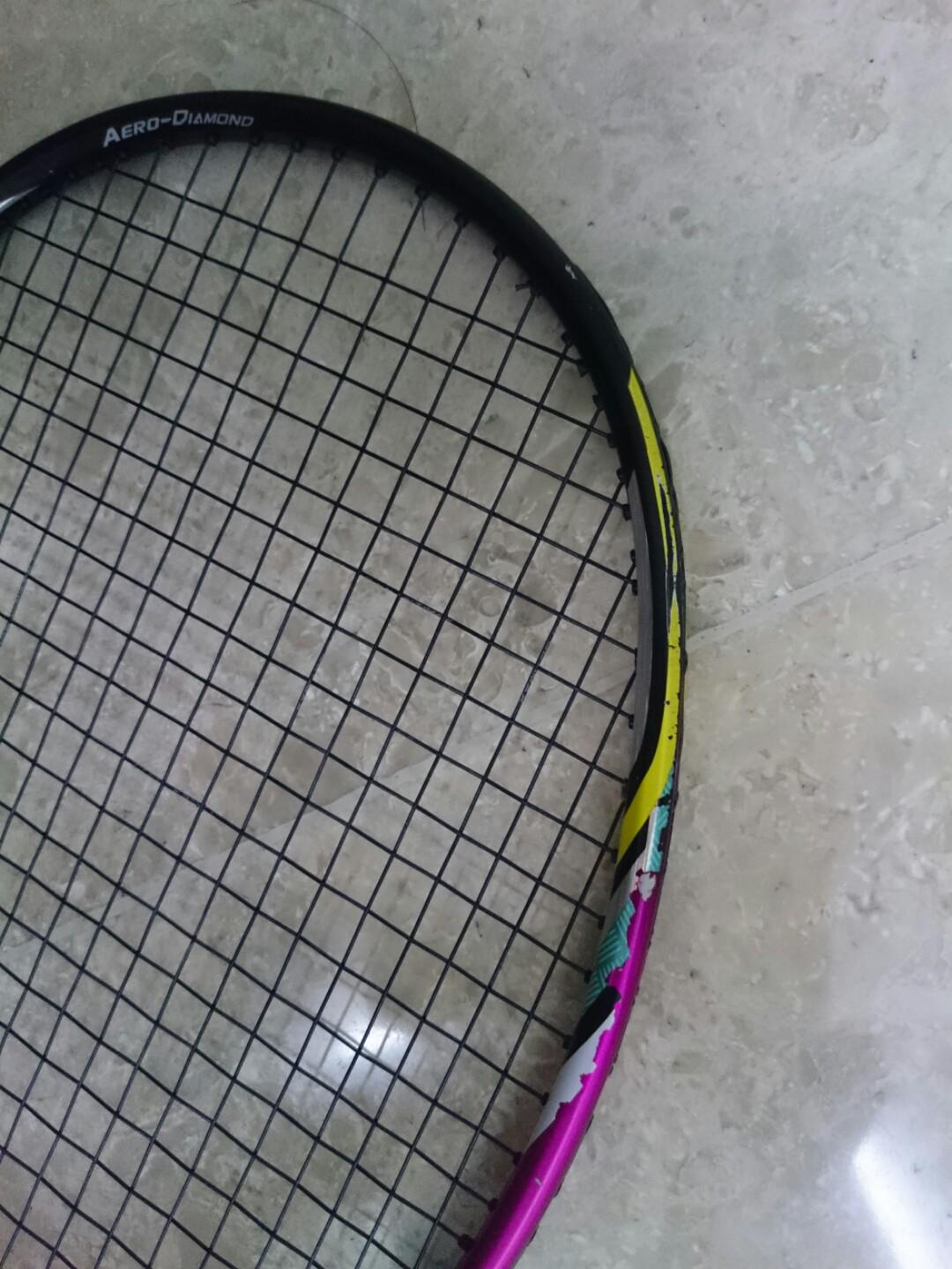 Badminton Racket, Victor Hypernano x800, Sports Equipment, Sports ...
