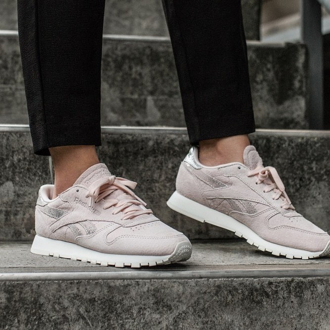 Reebok cl leather shimmer Outlet