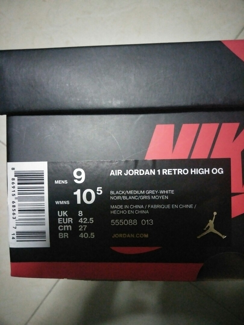 Jordan 1 best sale shadow box