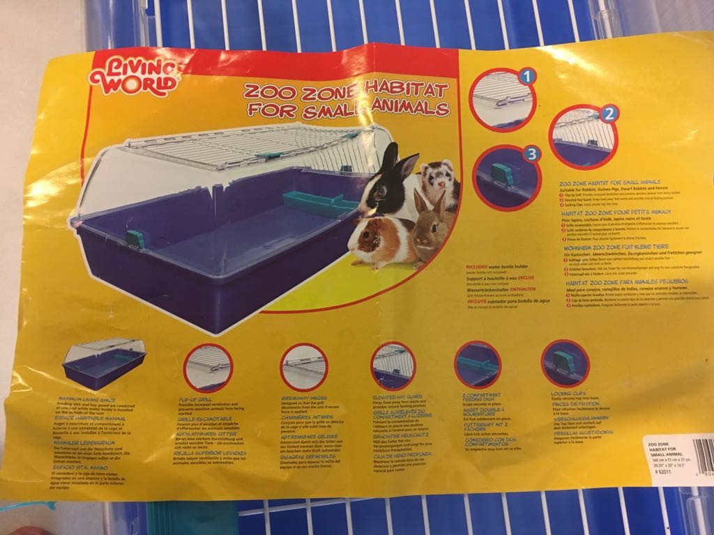 Cage for small animals Living world zoo zone habitat Pet