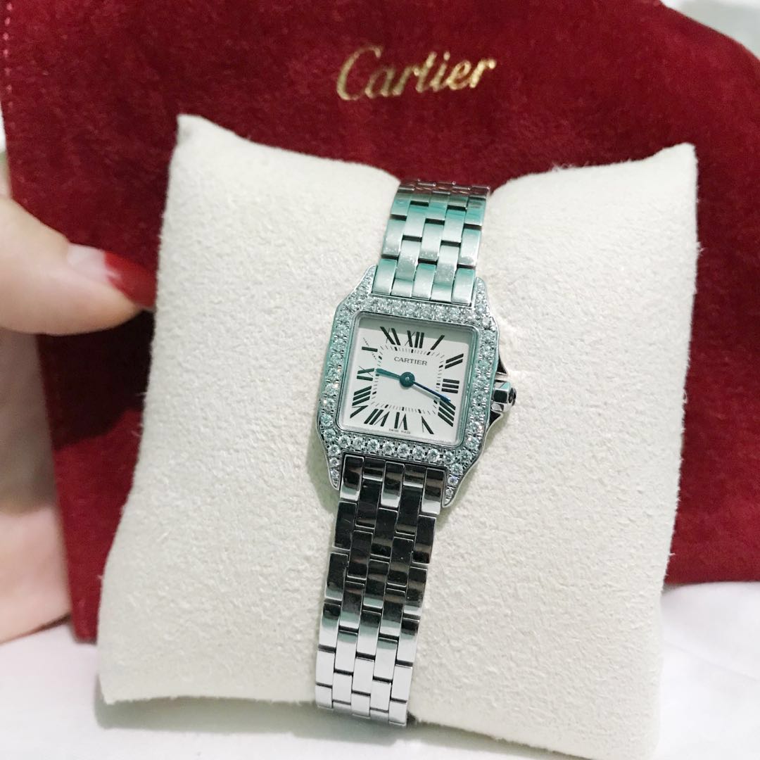 Cartier santos demoiselle discount watch