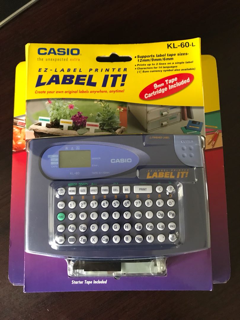 34 Casio Label It Error Labels Design Ideas 2020