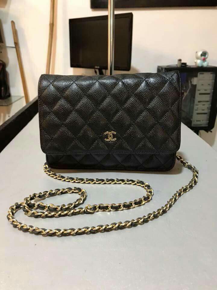 chanel mini sling