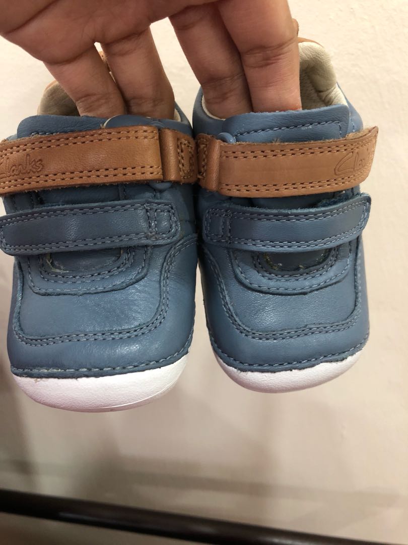 clarks babies first walking shoes