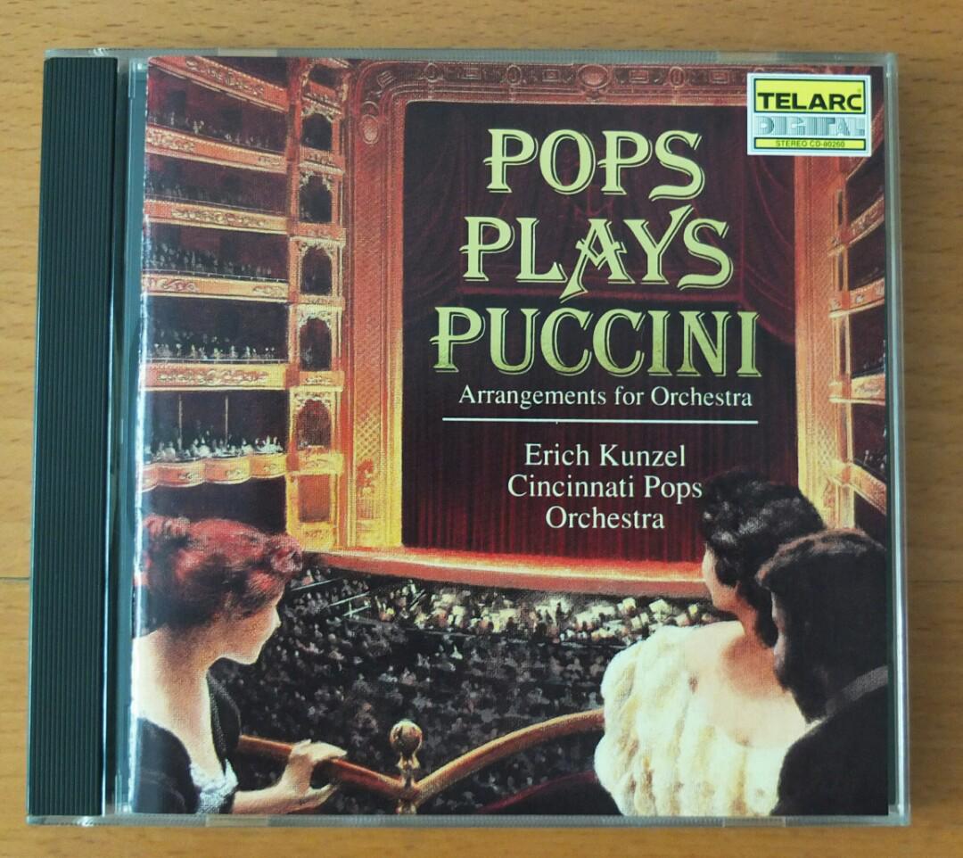 Classical Cd Pops Plays Puccini Erich Kunzel Cincinnati Pops Orchestra Hobbies And Toys 6092