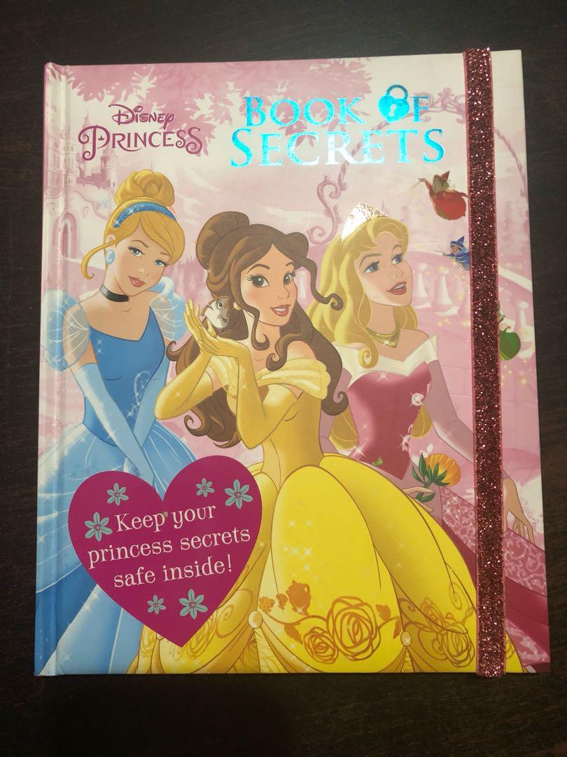 Disney Princess Book Of Secrets Books Stationery Children S
