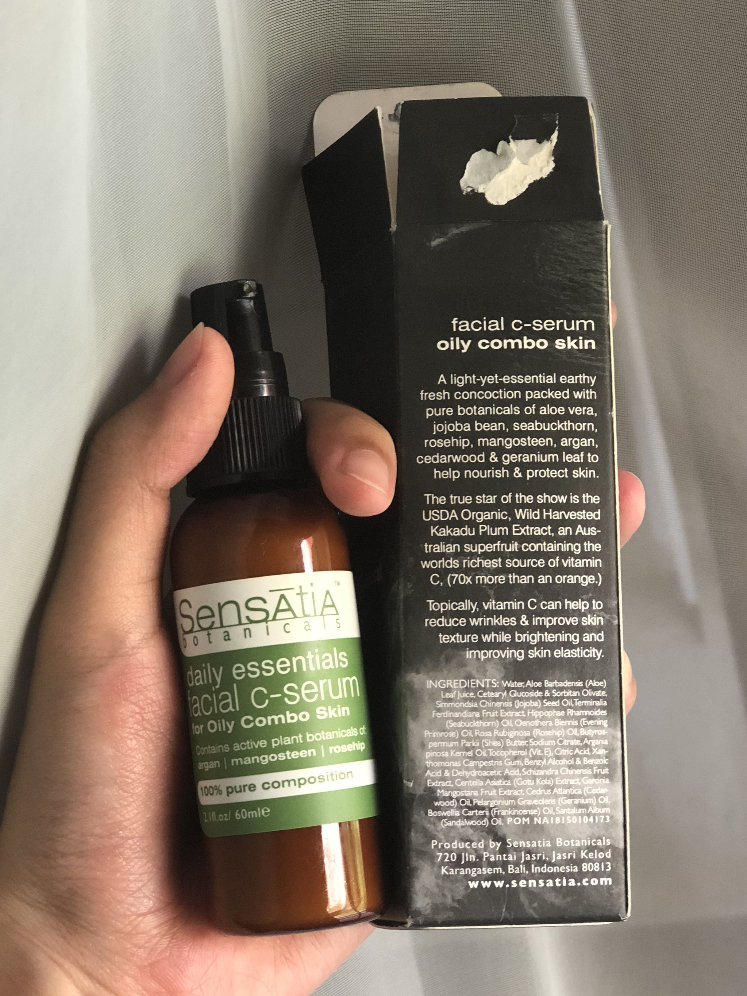 sensatia botanicals c serum