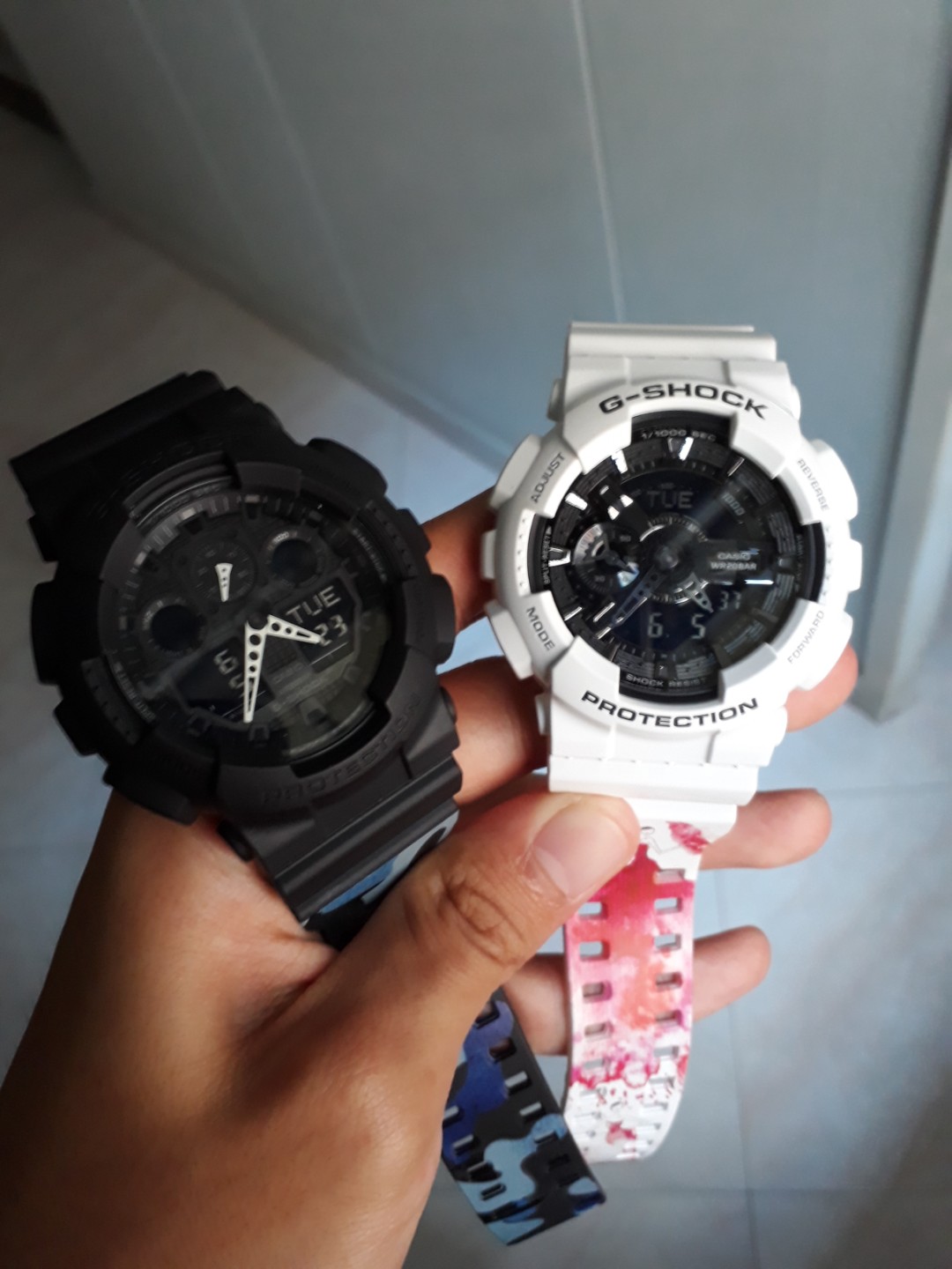 G shock couple watch 2025 2018