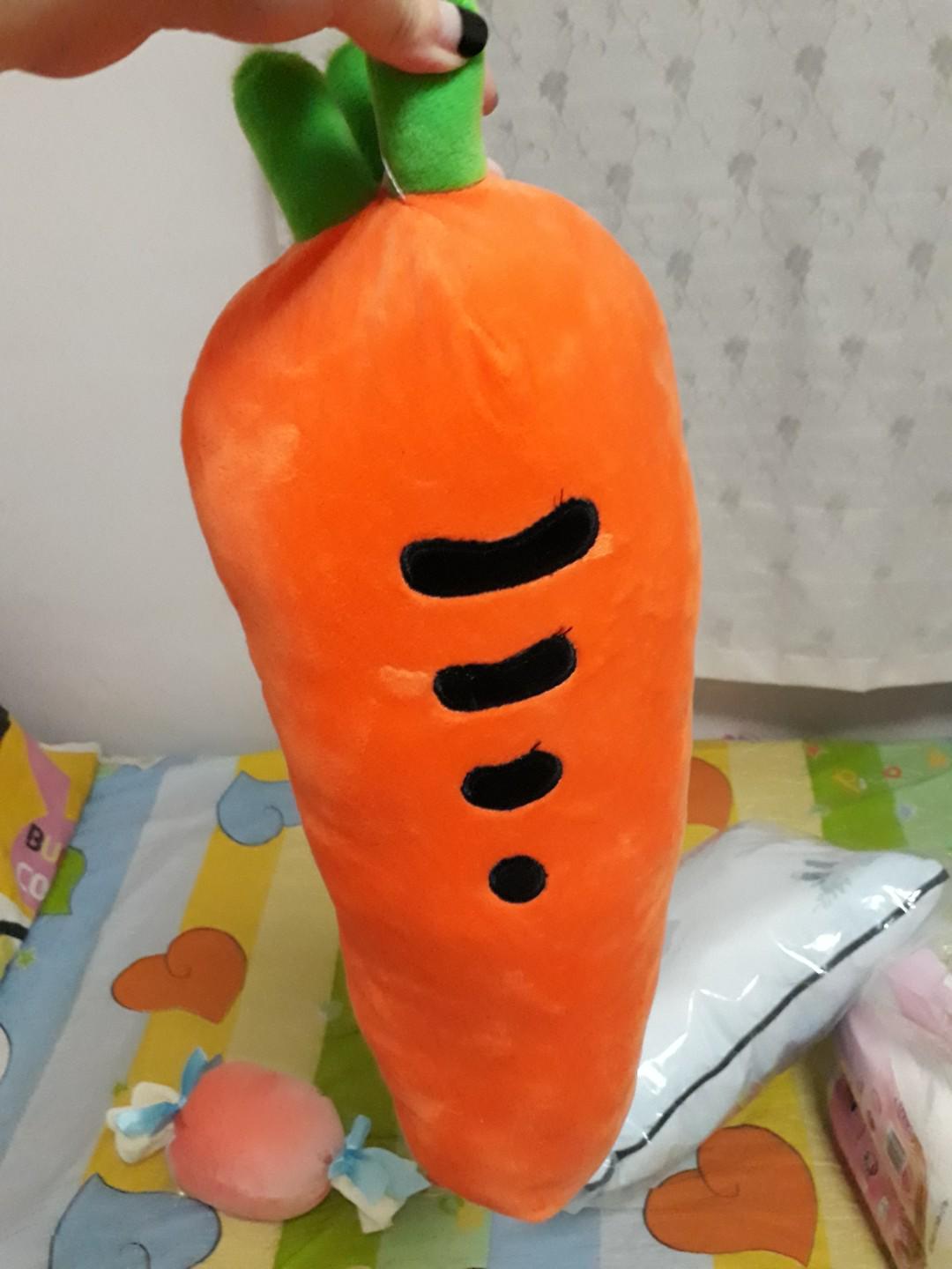 giant carrot plush