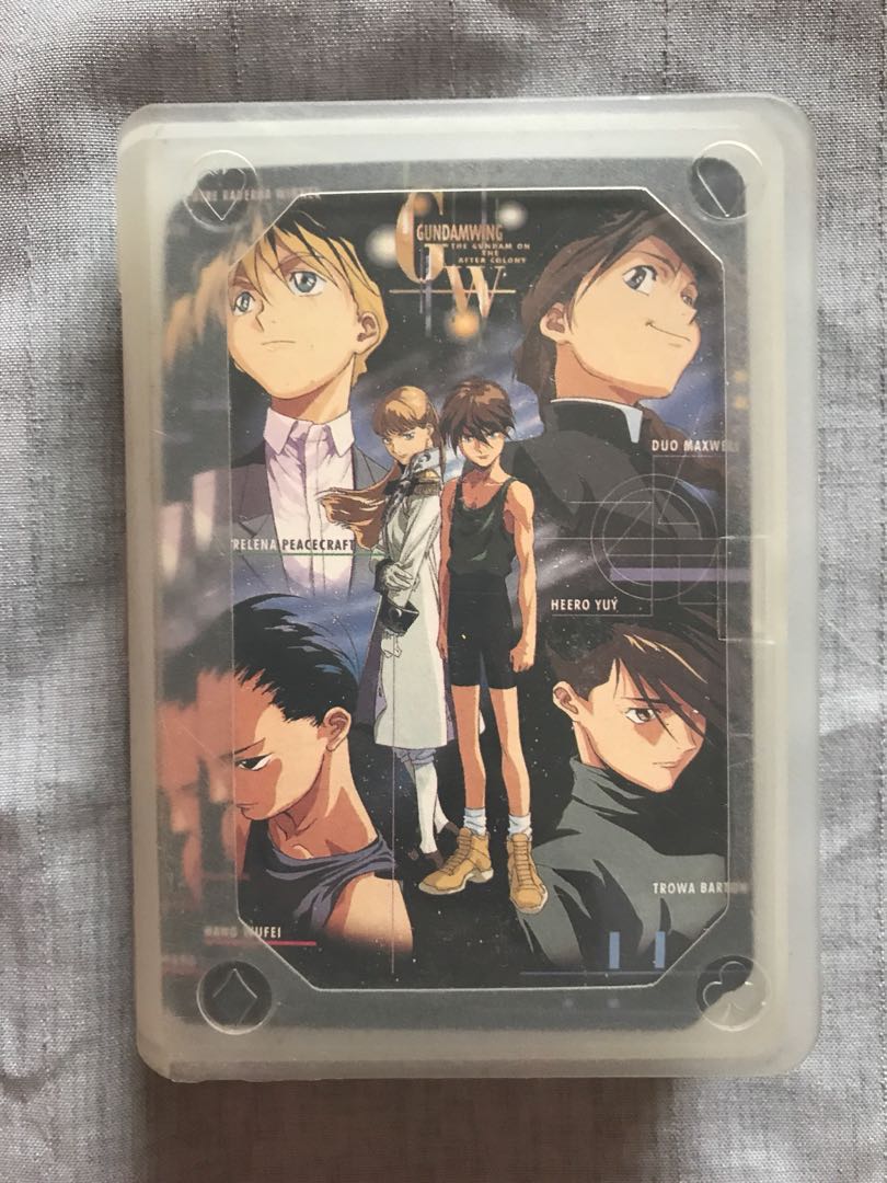 GUNDAM Playing Cards Deck Poker New in Box 